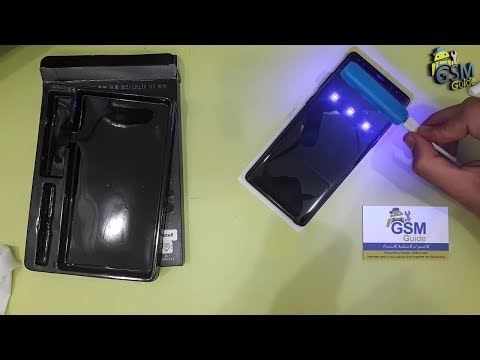 Nano UV Lamp Light Liquid full Glue Glass For Samsung Curved Edge S9 Note 9 S8 S8 PLUS-Gsm Guide