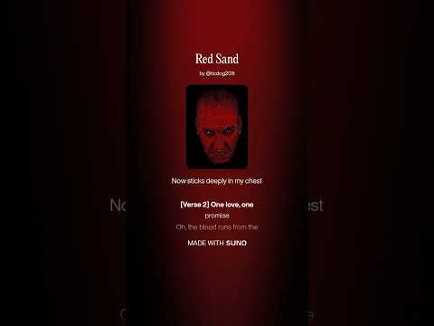 Rammstein song Roter Sand English translation.