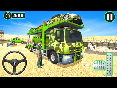US Army Vehicles Transport Truck Driving Simulator 2021 | Army Games – Android Gameplay