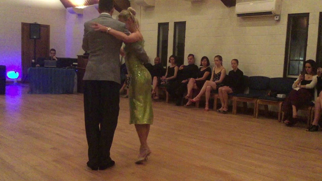 Michael Nadtochi & Eleonora Kalganova – Ann Arbor tango performance 3 of 3  11/11/2017