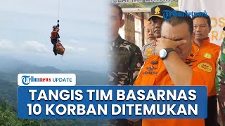 Momen Haru Tim SAR Gabungan seusai Sukses Temukan 10 Jenazah Korban ATR 42-500 di Bulusaraung