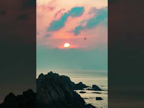 Красивое море,закат и рассвет# shorts#short#рассвет#закат# море и скалы# рассвет над морем#