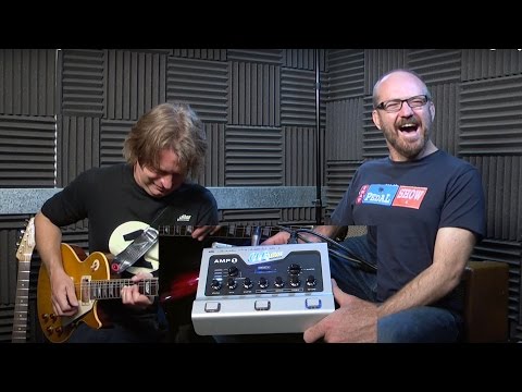 Thomas Blug & BluGuitar AMP1. 100-watt pedal-sized amp? Yep...