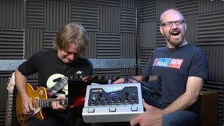 Thomas Blug & BluGuitar AMP1. 100-watt pedal-sized amp? Yep...