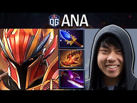 OG.ANA SMURF DRAGON KNIGHT WITH AGHANIMS-SILVEREDGE - DOTA 2 PRO GAMEPLAY