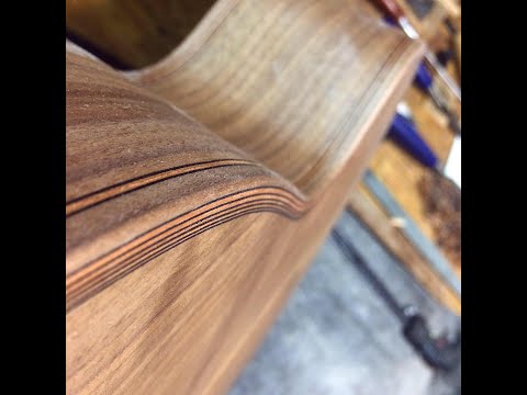 Hot Hide Glue Guitar Binding Glue Up