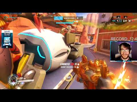 HARBLEU ZARYA + ROADHOG! GAMEPLAY OVERWATCH SEASON 24 TOP 500