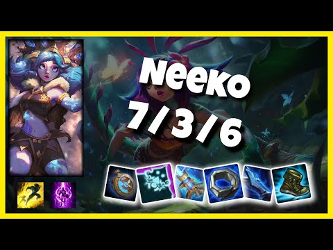 NA Challenger Neeko MID (7/3/6) vs FIZZ Gameplay Replay - Patch 10.20
