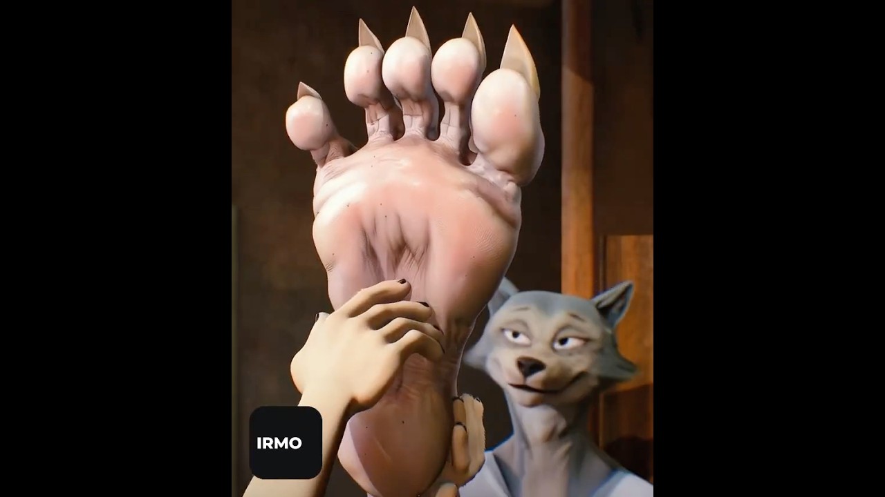 Rubbing Legoshi’s Feet!!! #furry #Furries #feet #Beastars #Anime #Beastarsanime #beastarslegoshi