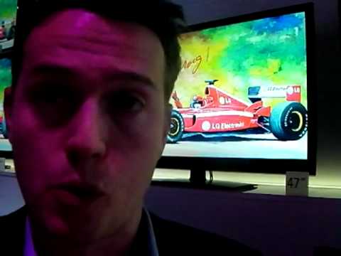 CES 2011 LG Cinema 3D range passive screens