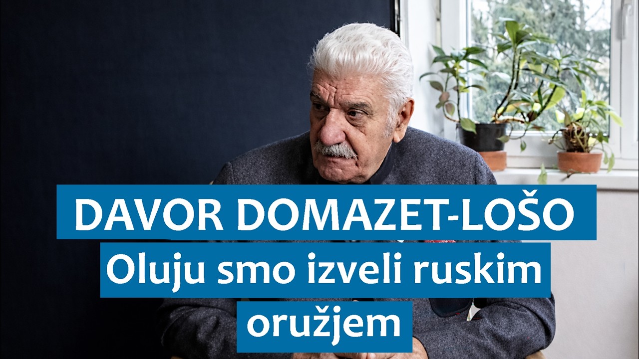 Admiral Davor Domazet-Lošo: Oluju smo izveli ruskim oružjem