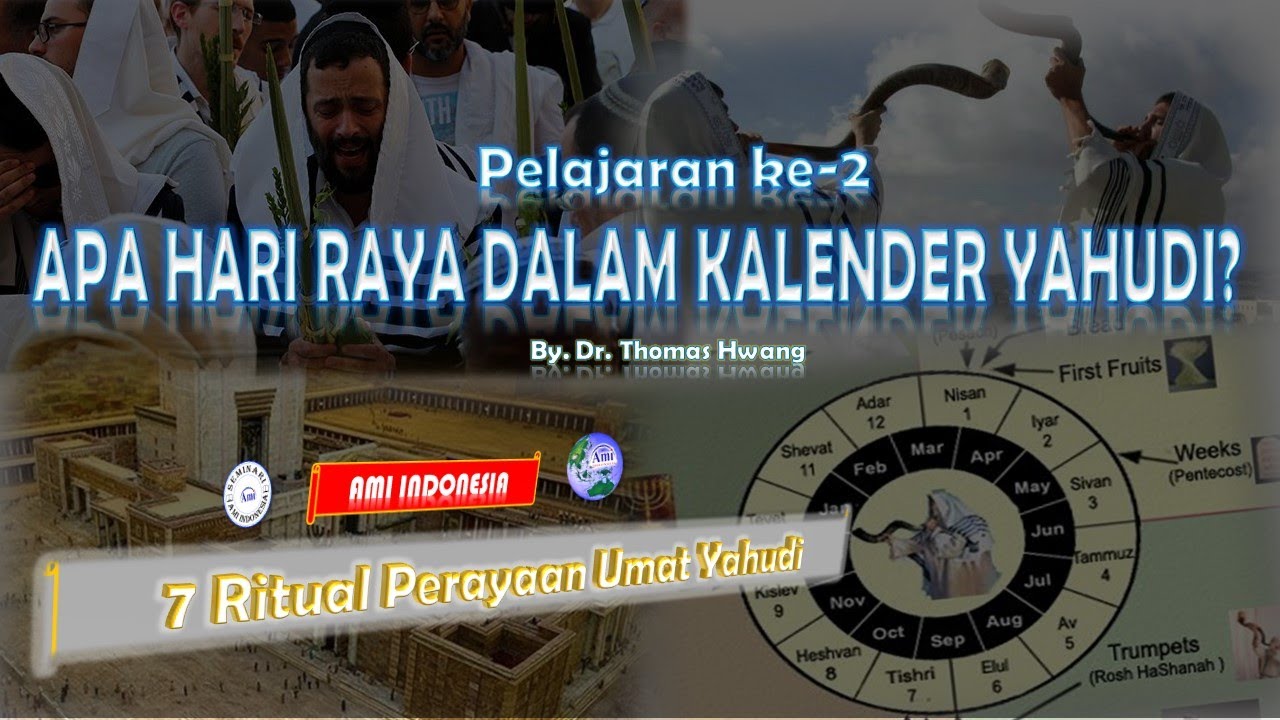 #2 APA HARI RAYA DALAM KALENDER YAHUDI? | 7 Ritual Perayaan Umat Yahudi