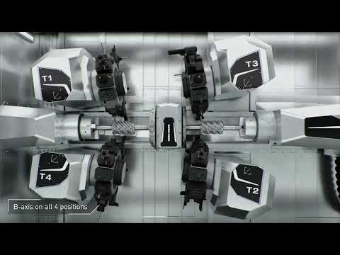 Equipped with up to 4 turrets ! Flexible, high-productivity integrated machine NZ-Platform