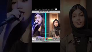 Download lagu Let Me Down Slowly //India Vs Korean #viral #youtubeshorts #cover #music #song #shorts mp3 Download lagu Let Me Down Slowly //India Vs Korean #viral #youtubeshorts #cover #music #song #shorts mp3