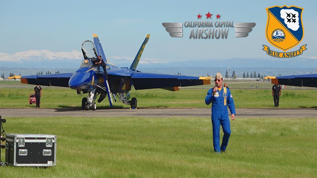 2025 U.S. Navy Blue Angels : California Capital Airshow [FULL SUNDAY DEMO]