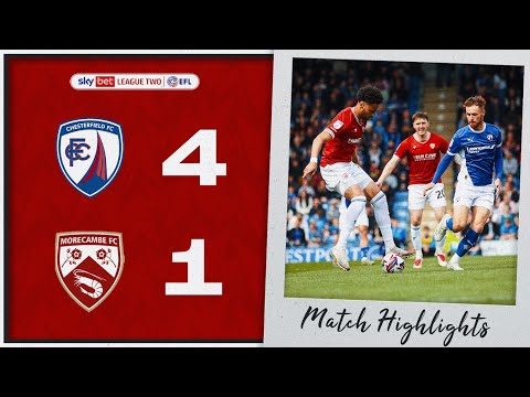 FC Chesterfield 4-1 FC Morecambe 