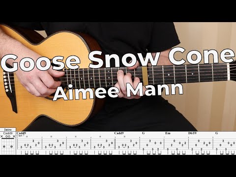 Goose Snow Cone - Aimee Mann | Fingerstyle Guitar Cover / Play-Along + Tab