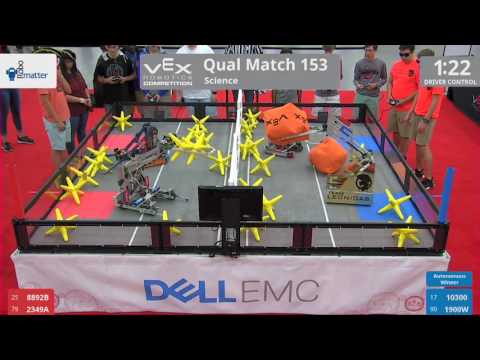 2017 VRC Sci Q153 - 8892B 2349A vs 10300 1900W - 16 to 23