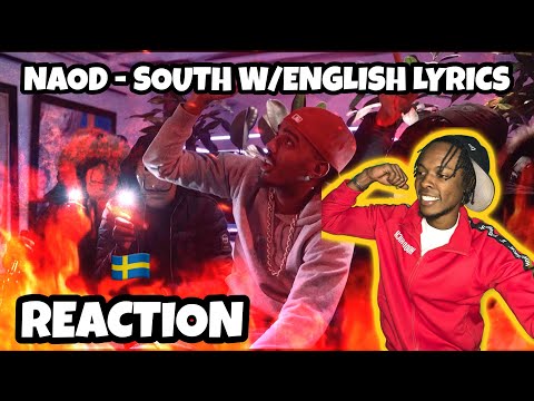 AMERICAN REACTS TO SWEDISH RAP! Naod - South (ENGLISH LYRICS)