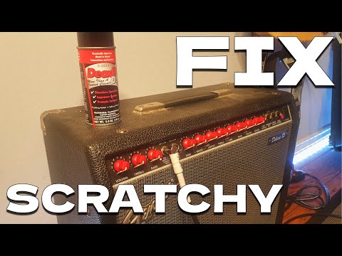 Fix Scratchy Sounding Amplifier Knobs and Pots