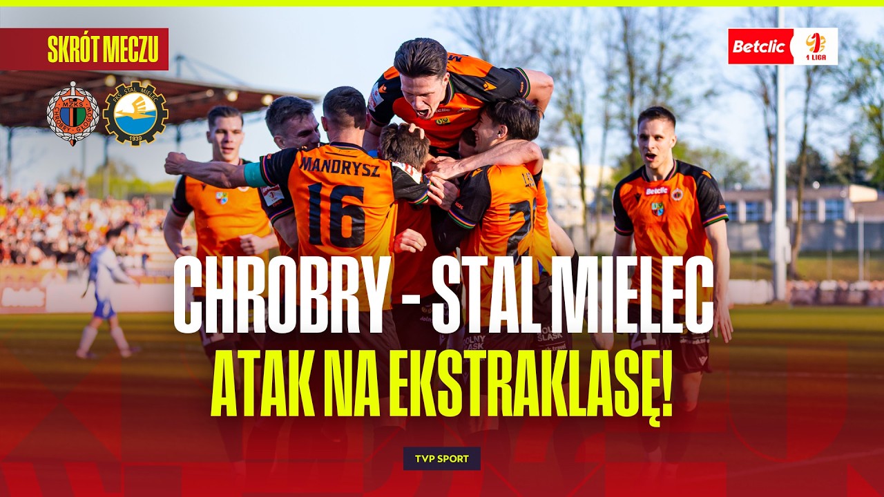 Chrobry Głogów vs Stal Mielec Highlights