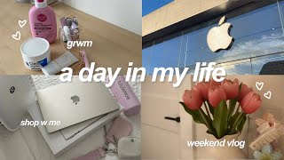 A DAY IN MY LIFE 💌🎀🍃 | weekend vlog, morning routine, grwm