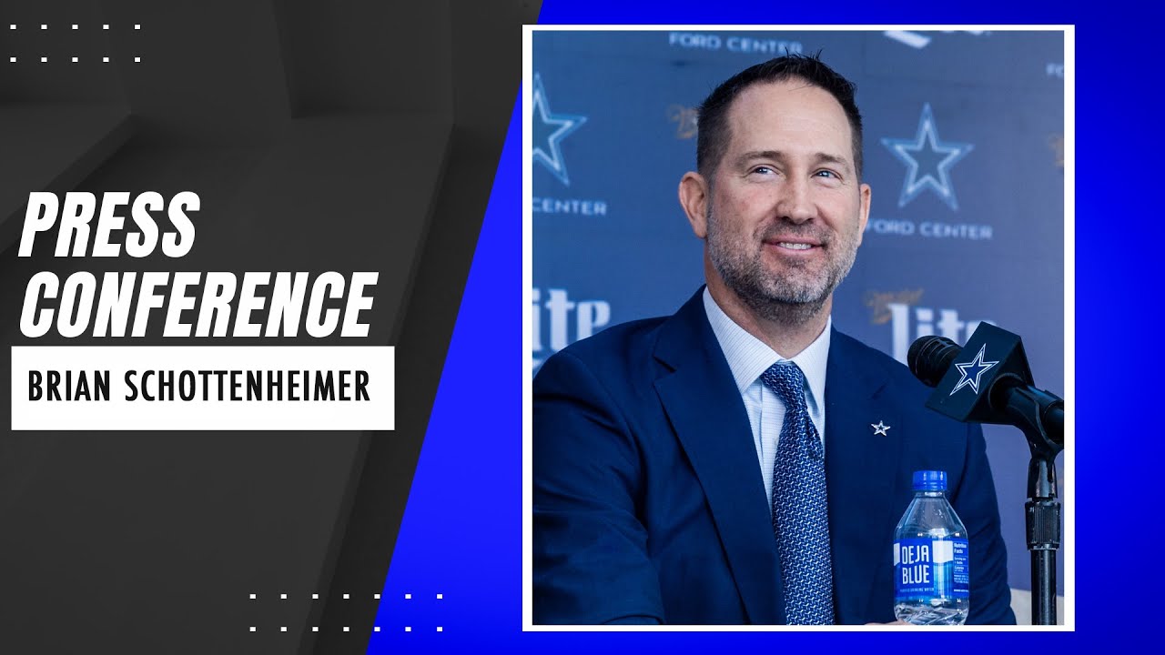 Brian Schottenheimer Introductory Press Conference | Dallas Cowboys 2025
