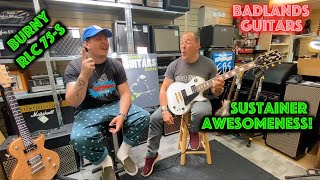 Video thumbnail for Burny RLC-75S Sustainer by Badlands Guitars Ltd