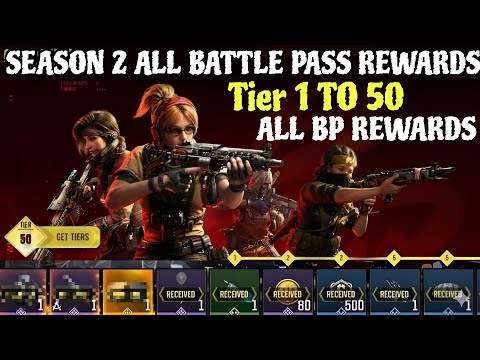 Season 2 Confirmed Tier 1 to 50 All Battle Pass Characters And New weapons Leaks Codm 2026 