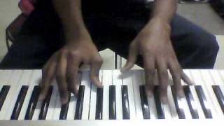 Erykah Badu Agitation on Piano