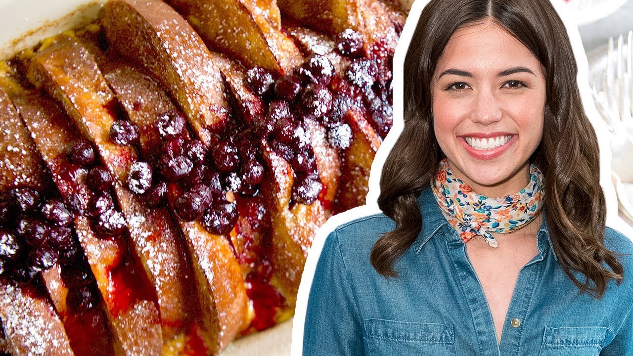 Molly Yeh Makes Baked Challah French Toast Food Network