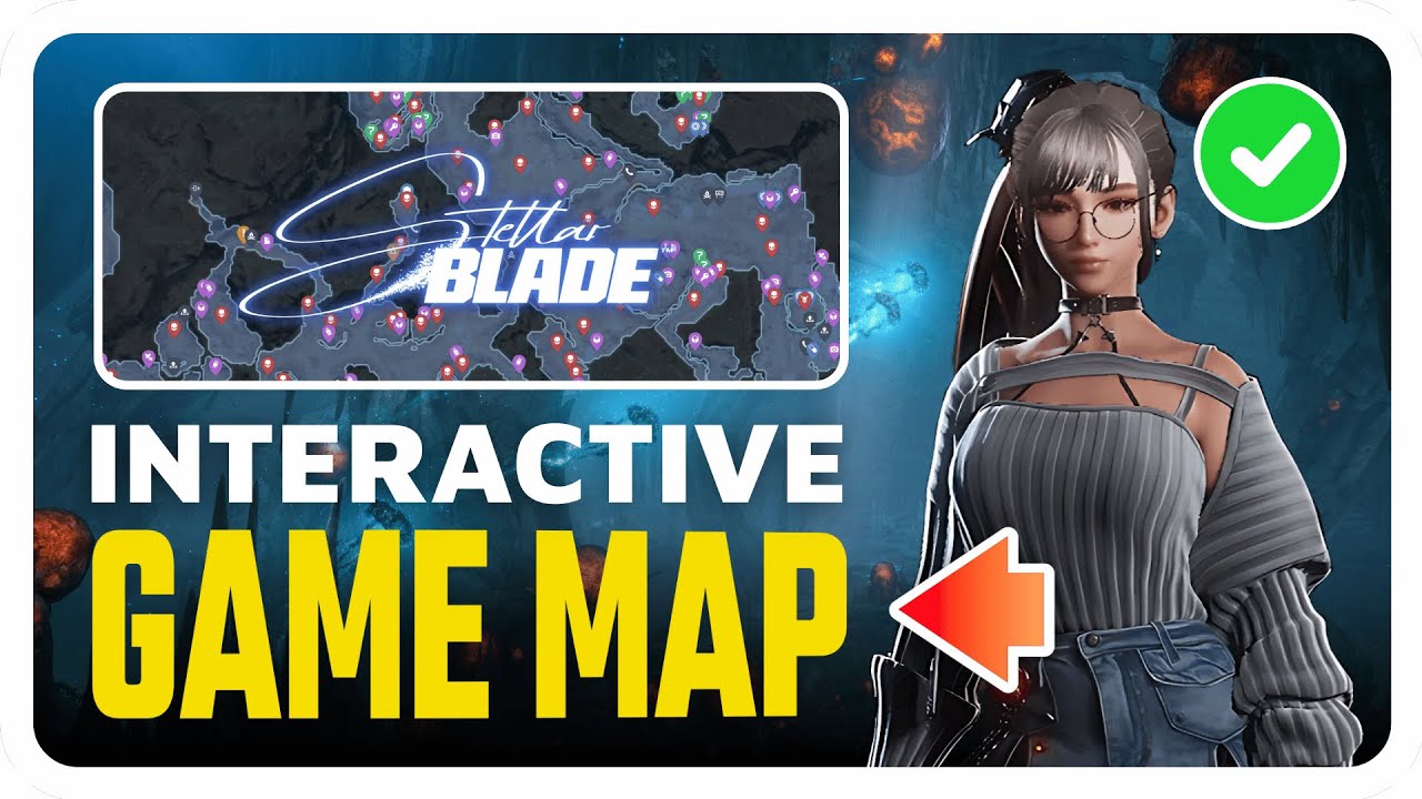 How To Find Interactive Game Map For Stellar Blade