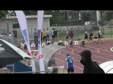 100m M bieg 2 - Leszno 20210612