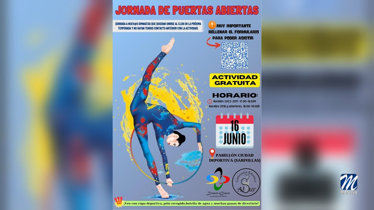 Jornada de puertas abiertas del Club Rítmica Alsur