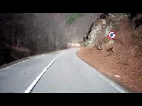 Domogled – Valea Cernei National Park DN67D (driving - full movie)