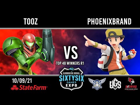 Sixtysix Games - Top 48 Winners R1 - Tooz(Samus) Vs. phoenixbrand(Pokemon Trainer)
