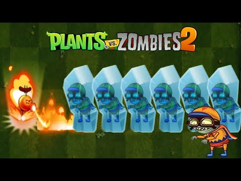 Who can kill 8 frozen Carnie Imp with only 1 food plant Plants Vs Zombies 2