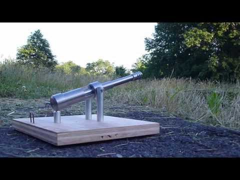 .22 Blank Cannon - Firing