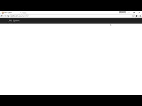PHP With Bootstrap3 Tutorial | 8  Creating Header and Navbar with Bootstrap Part 78