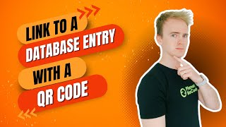 Link to a database entry with a QR code thumbnail
