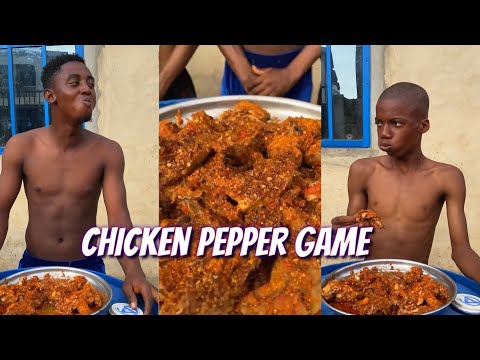 CHICKEN PEPPER GAME (Mark Angel Comedy)(Izah Funny Comedy)