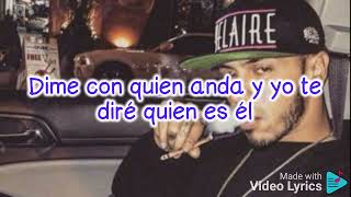 ojos de angel-Anuel AA (lyrics)