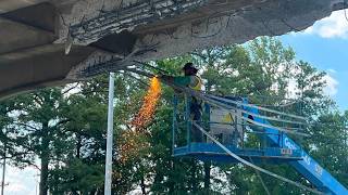 I-65 overpass south of Birmingham sustains serious damage; traffic rerouted
