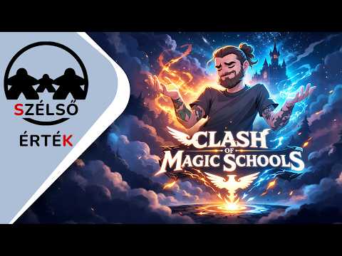 Szélsőérték: CLASH OF MAGIC SCHOOLS - d3meeples