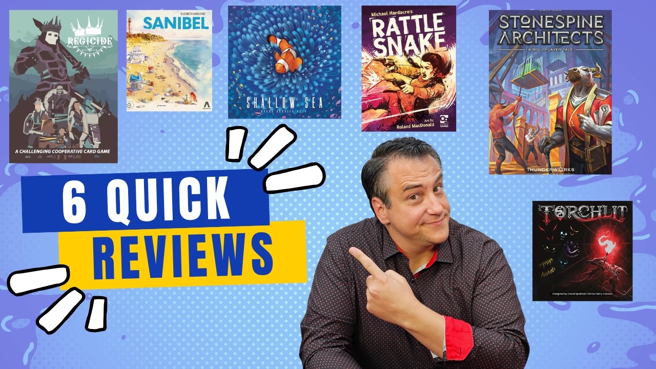6 Quick Reviews with Joey Evans