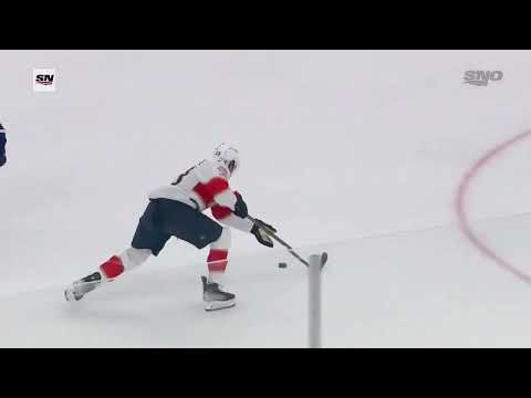 Ilya Samsonov's great pad save on Reinhart vs Panthers 17 jan 2023