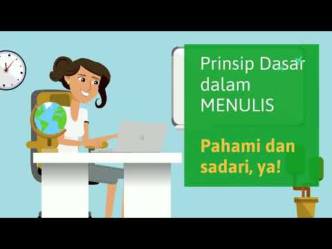 PRINSIP DASAR MENULIS