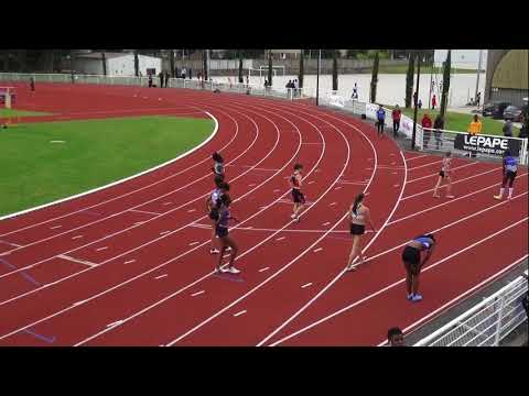 200m CAF FINALE A CHAMPIONNAT REGIONNAL CADETS/JUNIORS MONTGERON, 17 JUIN 2018