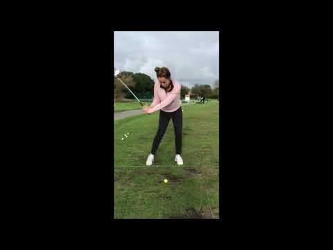 College Golf Swing OverBoarder - Alice Meziat