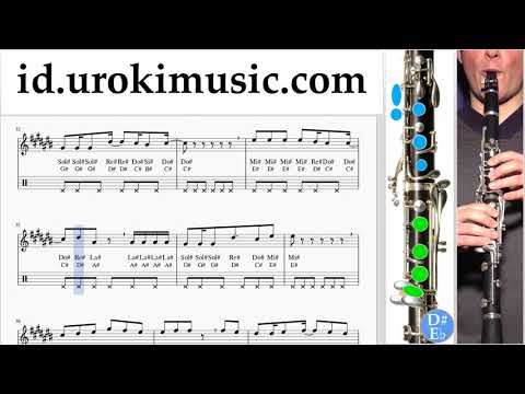 Cara Bermain Klarinet Virgoun - Surat Cinta Untuk Starla Tutorial Tab Bagian 2 um-i592